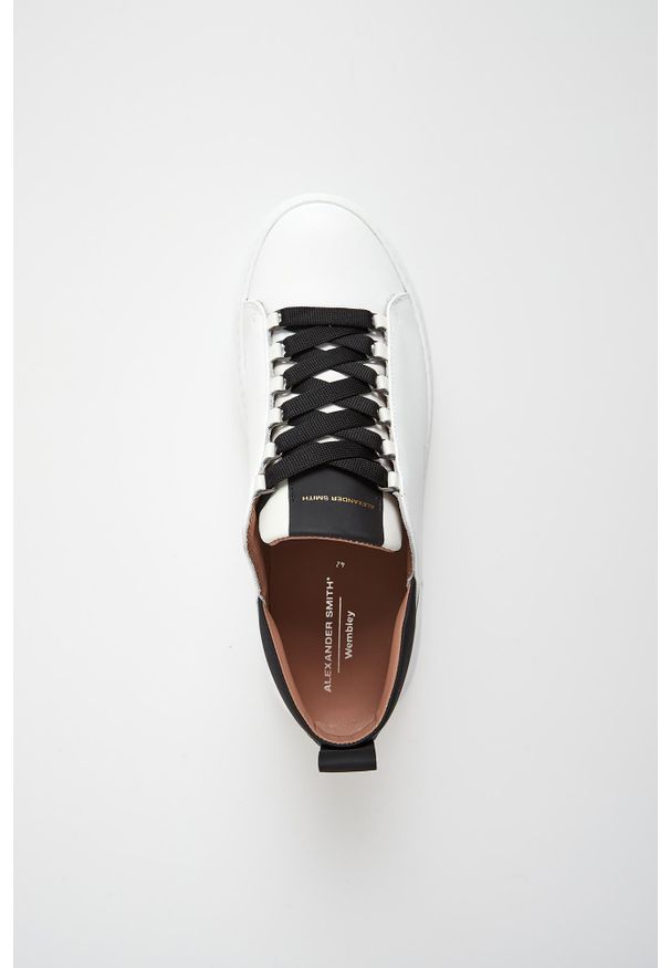 Alexander Smith - Sneakersy męskie skórzane Wembley ALEXANDER SMITH. Materiał: skóra