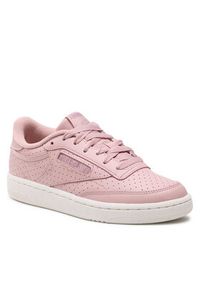 Reebok Sneakersy Club C 85 GY1385 Różowy. Kolor: różowy. Materiał: skóra. Model: Reebok Club #2