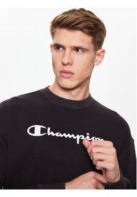 Champion Bluza 218601 Czarny Regular Fit. Kolor: czarny. Materiał: bawełna