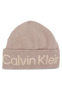 Czapka Calvin Klein. Kolor: beżowy #1
