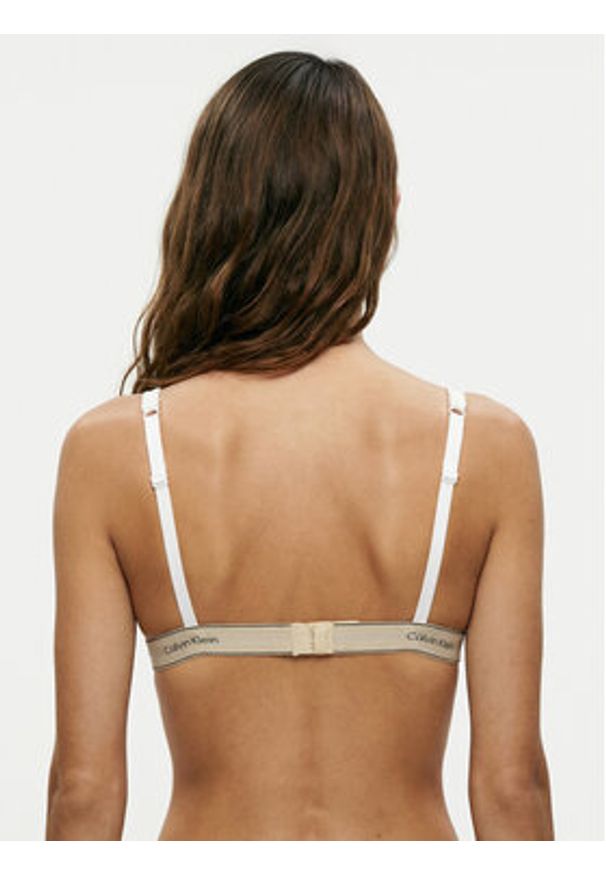 Calvin Klein Underwear Biustonosz braletka LV00QF8369 Biały. Kolor: biały. Materiał: bawełna
