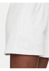 Under Armour Szorty sportowe Rival Fleece Short 1382723 Szary Loose Fit. Kolor: szary. Materiał: bawełna