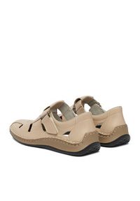 Rieker Półbuty CEO-05284-60 Beżowy jasny. Kolor: beżowy. Materiał: skóra #4