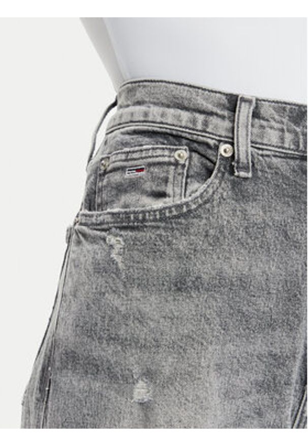 Tommy Jeans Jeansy Claire DW0DW17607 Szary Wide Leg. Kolor: szary