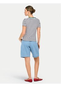 only - ONLY T-Shirt Heart 15318959 Biały Regular Fit. Kolor: biały. Materiał: wiskoza #6