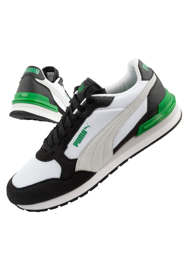 Buty sportowe męskie Puma ST Runner v4. Kolor: czarny, zielony, biały, wielokolorowy
