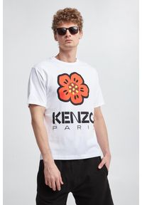 Kenzo - T-shirt męski KENZO. Materiał: bawełna. Wzór: nadruk