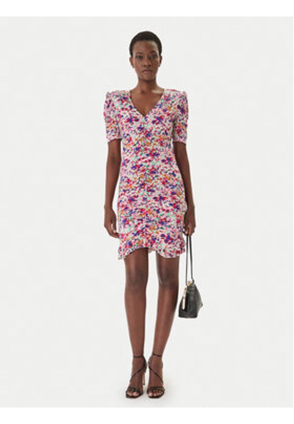 Morgan Sukienka letnia 261-ROLITA Kolorowy Slim Fit. Materiał: syntetyk. Wzór: kolorowy. Sezon: lato