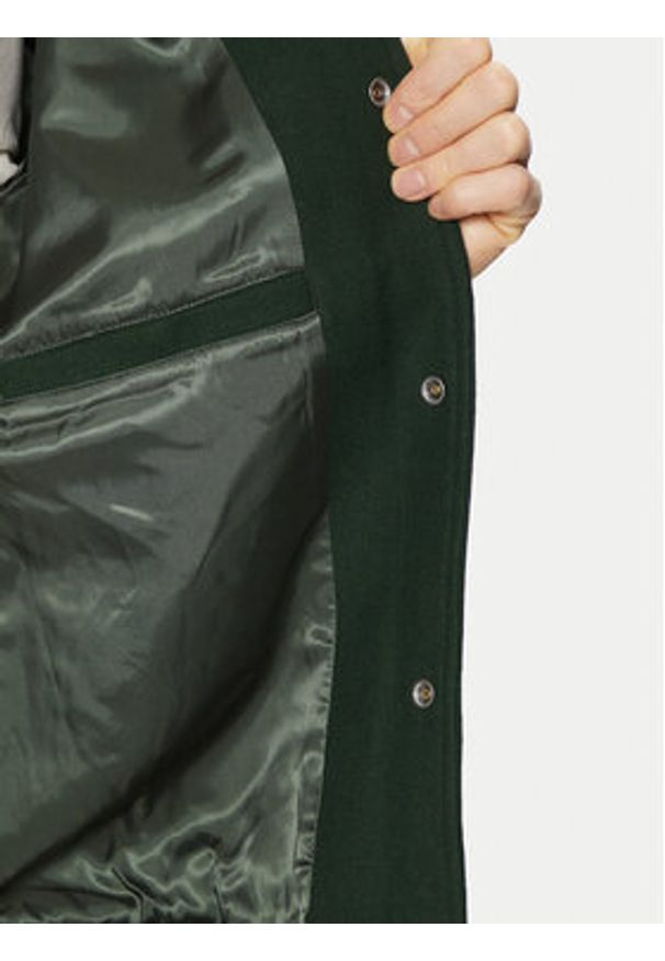 GANT - Gant Kurtka bomber Varsity 7006483 Zielony Regular Fit. Kolor: zielony. Materiał: bawełna