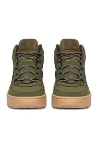 Adidas - adidas Sneakersy C-HOOPS 4.0 MID WINTERIZED JQ5363 Khaki. Kolor: brązowy. Materiał: syntetyk, materiał
