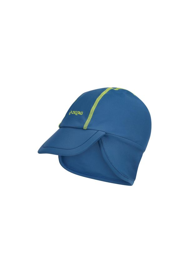 ZigZag - Czapka z daszkiem dziecięca Zigzag Crisp UVA. Kolor: niebieski
