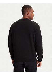 Karl Lagerfeld - KARL LAGERFELD Bluza 705091 553917 Czarny Regular Fit. Typ kołnierza: dekolt w karo. Kolor: czarny. Materiał: bawełna #5