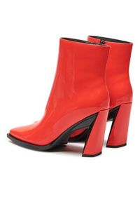 United Nude Botki Poly Bootie Hi 108635703 Czerwony. Kolor: czerwony. Materiał: skóra #2