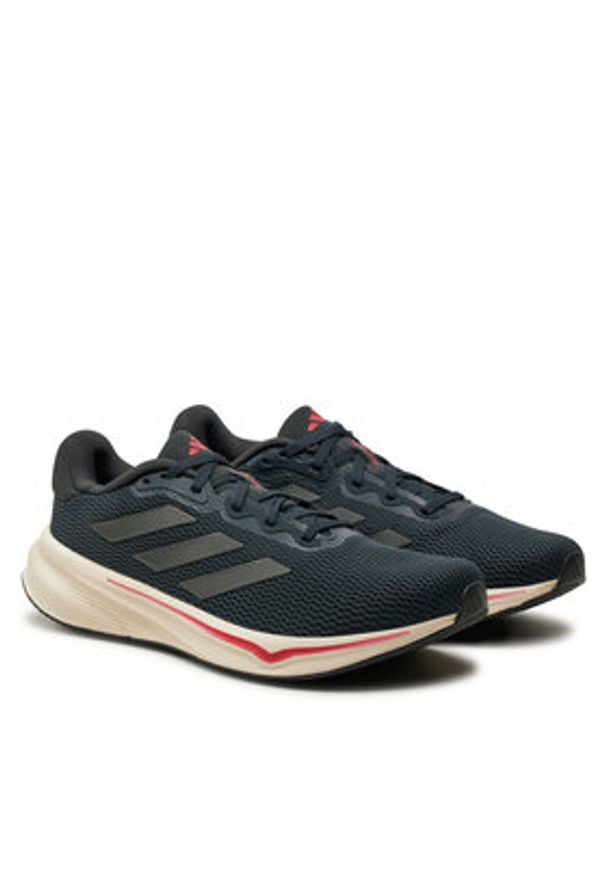 Adidas - adidas Buty do biegania Response IH6097 Granatowy. Kolor: niebieski. Materiał: materiał