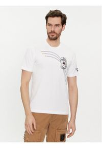 Aeronautica Militare T-Shirt 241TS2242J592 Biały Regular Fit. Kolor: biały. Materiał: bawełna #1
