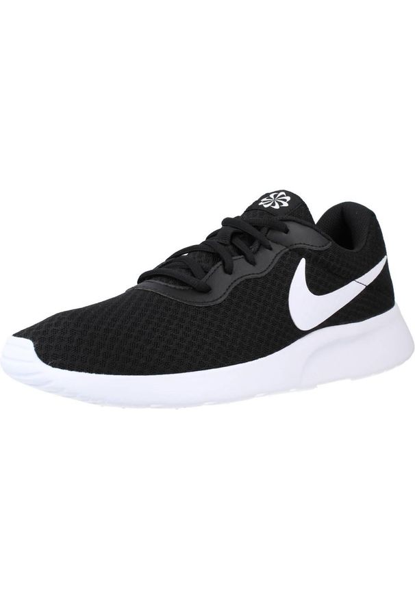 Buty do chodzenia męskie Nike Tanjun. Zapięcie: sznurówki. Kolor: czarny. Materiał: materiał, syntetyk, tkanina. Szerokość cholewki: normalna. Model: Nike Tanjun. Sport: turystyka piesza
