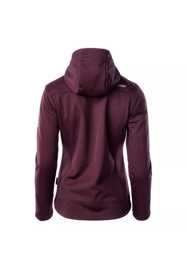 Elbrus - Kurtka Damska Ifaro Soft Shell. Kolor: fioletowy. Materiał: softshell. Sport: turystyka piesza