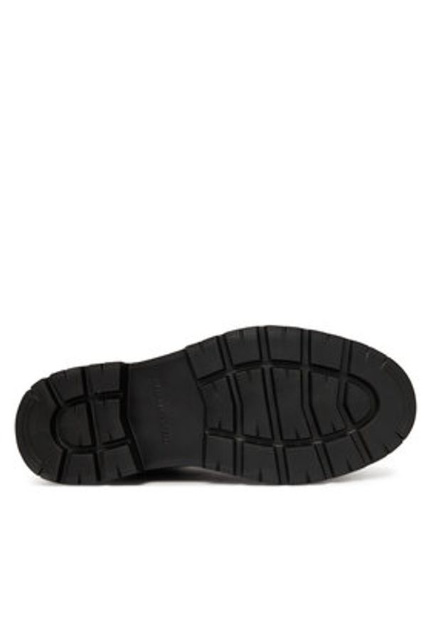 Karl Lagerfeld - KARL LAGERFELD Trapery Miles KL10245 Czarny. Kolor: czarny. Materiał: skóra