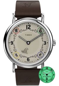 Zegarek Timex Zegarek męski Timex TW2Y76400 brązowy. Kolor: brązowy #1