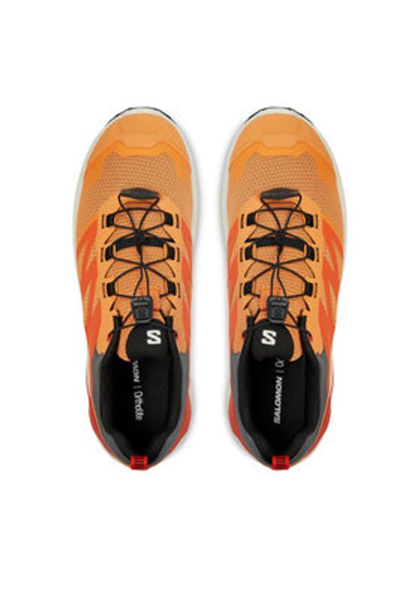 salomon - Salomon Buty do biegania X-Adventure L47525900 Pomarańczowy. Kolor: pomarańczowy. Materiał: mesh, materiał