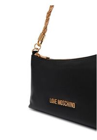 Love Moschino - LOVE MOSCHINO Torebka JC4143PP1OLX0000 Czarny. Kolor: czarny. Materiał: skórzane #4