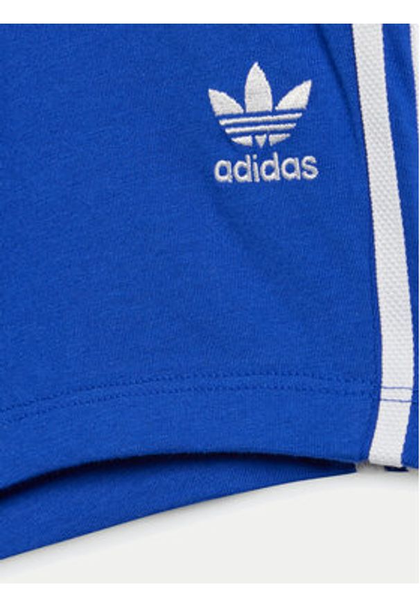 Adidas - adidas Komplet t-shirt i spodenki Disney Mickey Mouse IX6426 Niebieski Regular Fit. Kolor: niebieski. Materiał: bawełna. Wzór: motyw z bajki