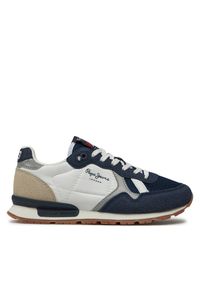 Sneakersy Pepe Jeans. Kolor: niebieski