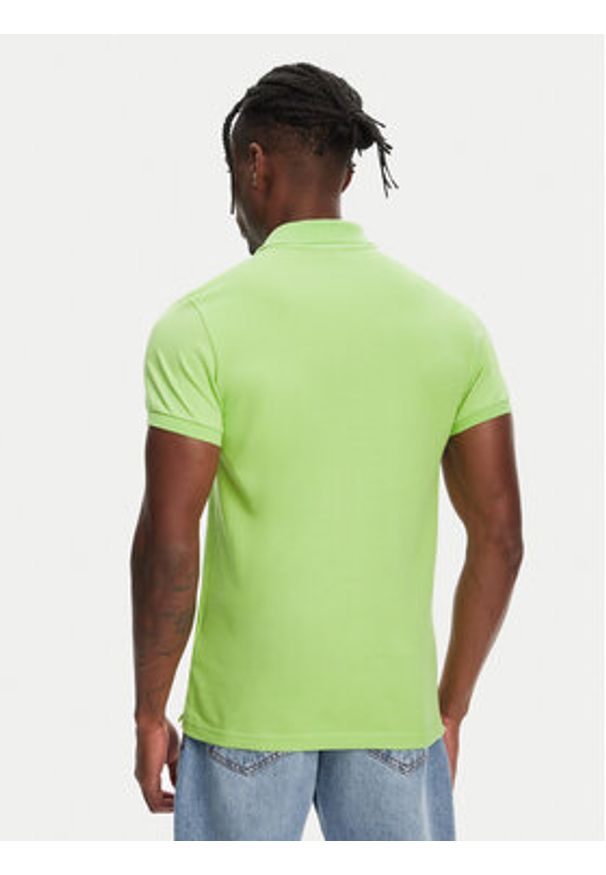 Robe di Kappa Polo William 6006170 Zielony Slim Fit. Typ kołnierza: polo. Kolor: zielony. Materiał: bawełna