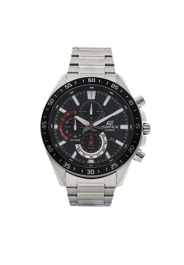 Casio Zegarek Edifice EFV-620D-1A4VUEF Srebrny. Kolor: srebrny