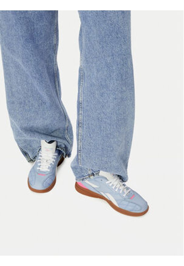 Reebok Sneakersy HAMMER STREET 100208944 Niebieski. Kolor: niebieski. Materiał: skóra