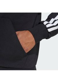Adidas - adidas Bluza Essentials 3-Stripes JD1877 Czarny Regular Fit. Kolor: czarny. Materiał: bawełna #4