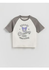 Reserved - T-shirt Kuromi - wielobarwny. Materiał: bawełna. Długość: krótkie