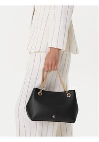 Calvin Klein Torebka Minimal Monogram Shoulder Bag Wi LV04F3205G Czarny. Kolor: czarny