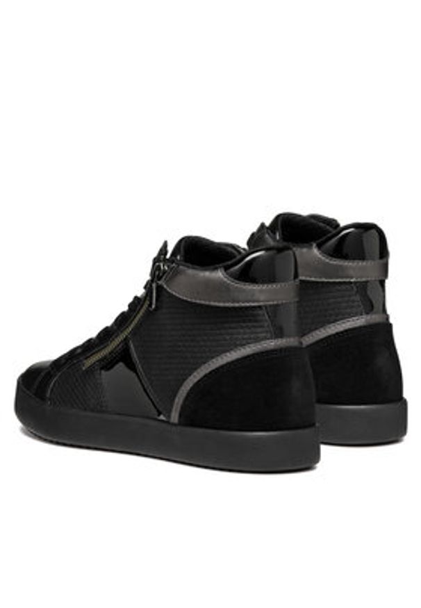 Geox Sneakersy D Blomiee D366HD 00422 C9999 Czarny. Kolor: czarny. Materiał: skóra