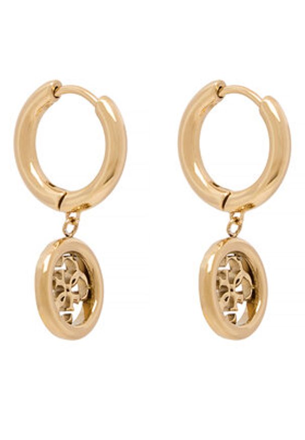 Guess Kolczyki JUBE02 135JW Złoty. Materiał: ze stali, ze stali nierdzewnej. Kolor: złoty