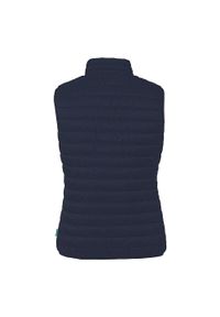 KEMPA - Damska kurtka bez rękawów Uhlsport Basic. Kolor: niebieski, czarny, wielokolorowy. Materiał: puch. Długość rękawa: bez rękawów. Styl: sportowy
