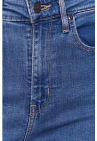 Levi's® - Levi's jeansy 721 damskie high waist. Okazja: na spotkanie biznesowe. Stan: podwyższony. Kolor: niebieski. Styl: biznesowy #2