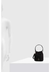 TOMMY HILFIGER - Tommy Hilfiger torebka kolor czarny. Kolor: czarny. Rodzaj torebki: na ramię #5