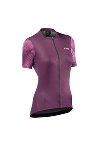 NORTHWAVE - Damska koszulka z krótkim rękawem Northwave Origin. Kolor: fioletowy. Materiał: jersey. Długość rękawa: krótki rękaw. Długość: krótkie. Sport: kolarstwo