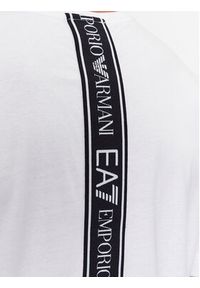 EA7 Emporio Armani T-Shirt 6RPT02 PJ02Z 1100 Biały Regular Fit. Kolor: biały. Materiał: bawełna