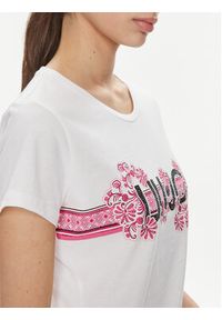 Liu Jo T-Shirt MA4340 JS923 Biały Regular Fit. Kolor: biały. Materiał: bawełna #4