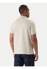 Calvin Klein Polo LV04LC254G Beżowy Slim Fit. Typ kołnierza: polo. Kolor: beżowy. Materiał: bawełna #4