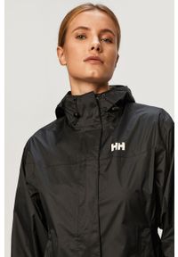 Helly Hansen kurtka outdoorowa Loke kolor czarny. Kolor: czarny. Materiał: materiał. Wzór: nadruk #2