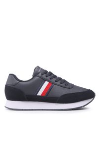 TOMMY HILFIGER - Sneakersy Tommy Hilfiger. Kolor: niebieski #1