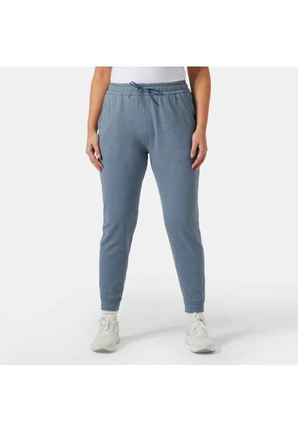 Damskie spodnie dresowe Helly Hansen Tyri. Kolor: niebieski. Materiał: dresówka. Długość: długie
