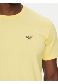Barbour T-Shirt Essential Sports MTS0331YE36 Żółty Tailored Fit. Kolor: żółty. Materiał: bawełna