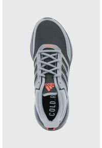 Adidas - adidas Buty H00494 kolor szary. Nosek buta: okrągły. Zapięcie: sznurówki. Kolor: szary. Sport: bieganie #2