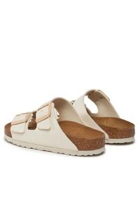 Birkenstock Klapki Arizona 1027339 Beżowy. Kolor: beżowy. Materiał: skóra #5