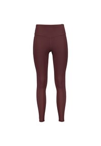 Spodnie treningowe damskie Joma Daphne Long Tights. Kolor: brązowy, wielokolorowy, czerwony