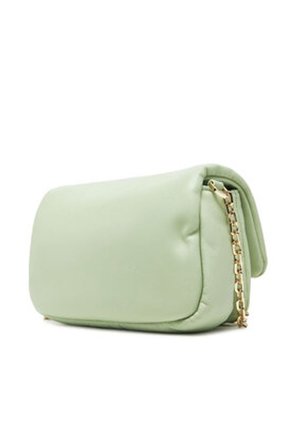 Patrizia Pepe Torebka 8B0219/L113 Zielony. Kolor: zielony. Materiał: skórzane